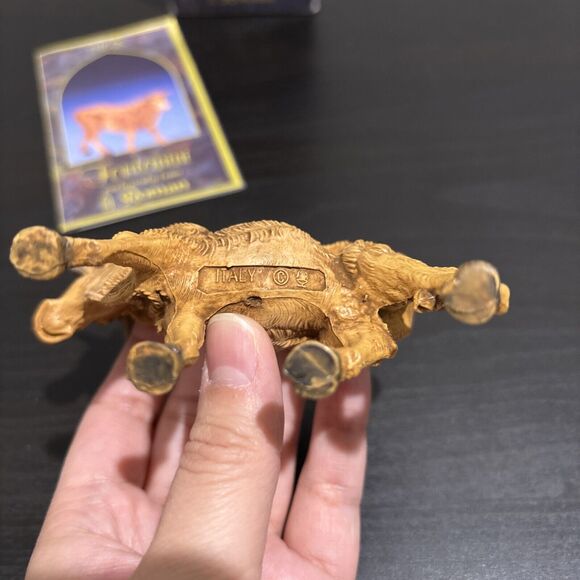 FONTANINI Nativity Heirloom Collection THE OX -Standing 1992 52430 W/ Box & Card - Picture 7 of 14